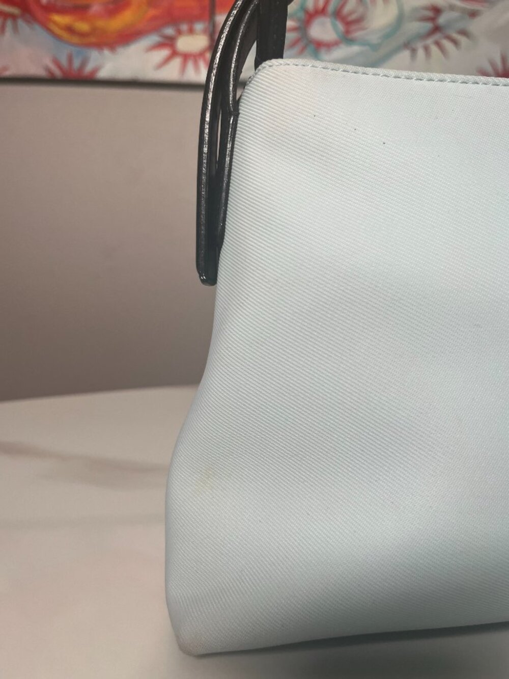 Coach Mercer East West Shoulder Bag 7406 Blue Twill Vintage Y2K - Picture 11 of 16